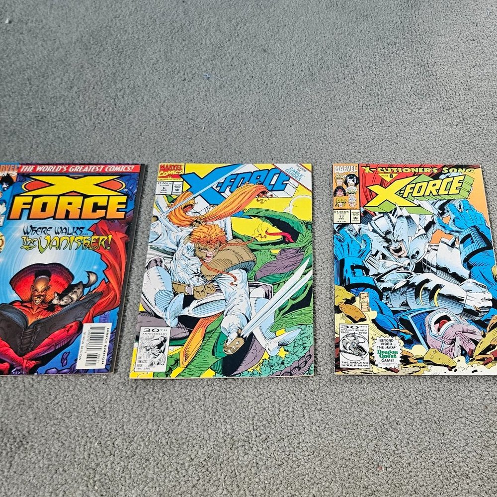 "X-Force" Set Of Marvel Comics Issues # 17, 6, 69